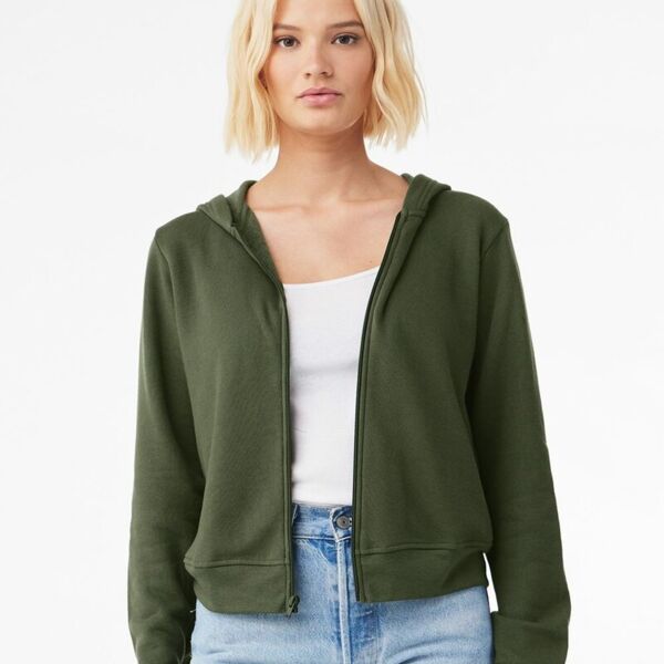 Women's FWD Fashion Sponge Fleece Full-Zip Hoodie Sweatshirt Thumbnail