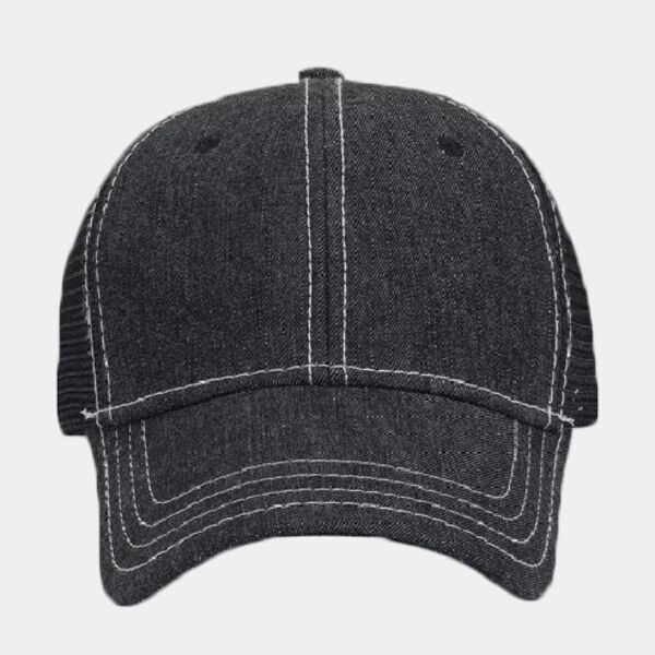 OTTO CAP 6 Panel Low Profile Mesh Back Trucker Hat Thumbnail