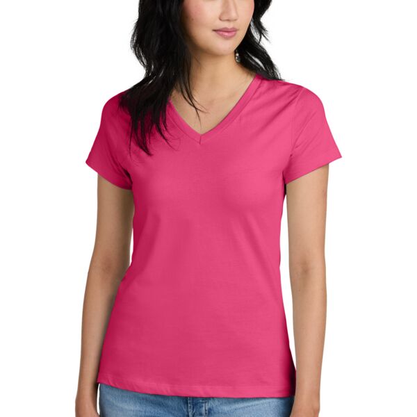Ladies Perfect Weight ® V Neck Tee Thumbnail