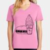 Women's Core Cotton V Neck Tee Thumbnail
