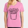 Women's Core Cotton V Neck Tee Thumbnail