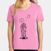 Women's Core Cotton V Neck Tee Thumbnail
