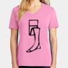 Women's Core Cotton V Neck Tee Thumbnail
