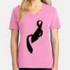 Women's Core Cotton V Neck Tee Thumbnail
