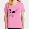 Women's Core Cotton V Neck Tee Thumbnail