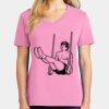 Women's Core Cotton V Neck Tee Thumbnail