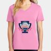 Women's Core Cotton V Neck Tee Thumbnail